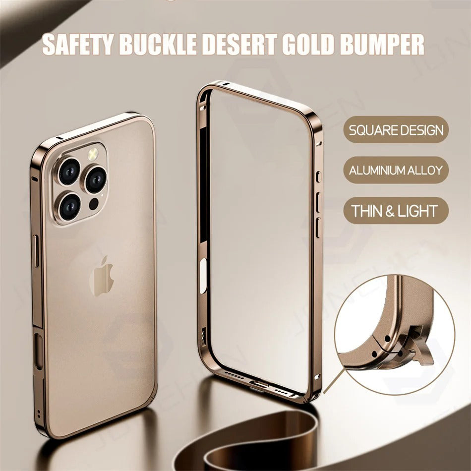 Light Aluminum Metal Bumper Case for iPhone