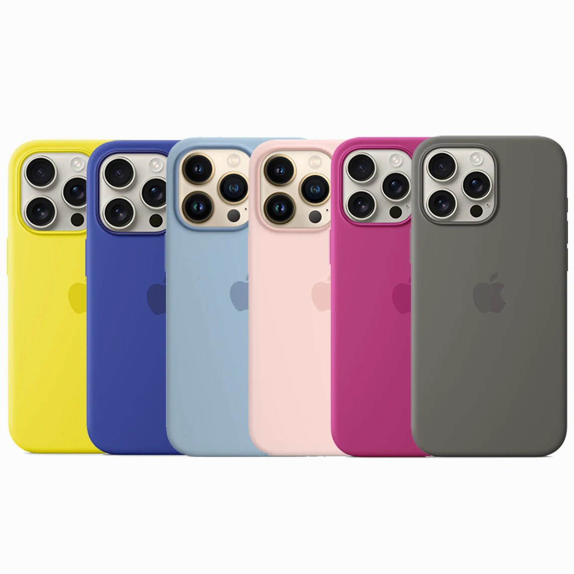 Silicone Case For Apple iPhone