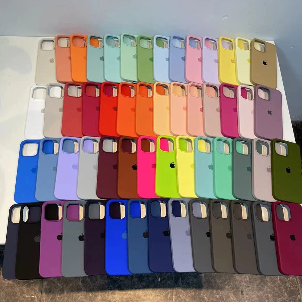 Silicone Case For Apple iPhone