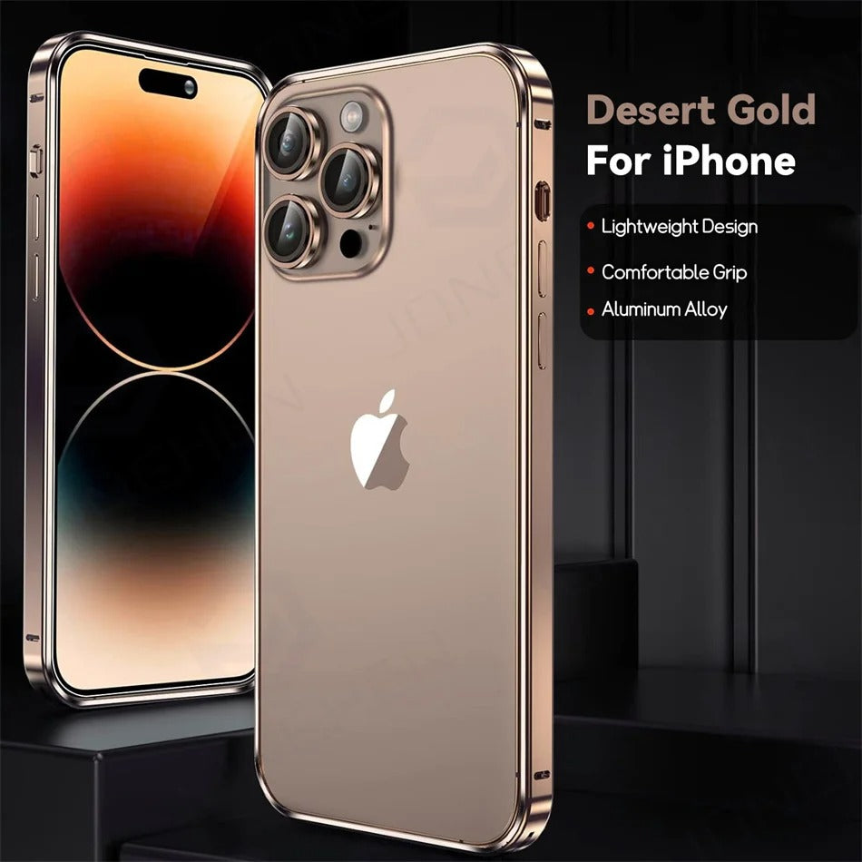 Light Aluminum Metal Bumper Case for iPhone