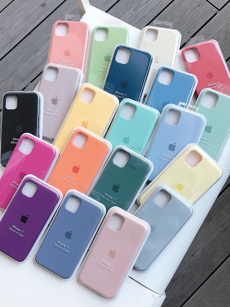 Silicone Case For Apple iPhone