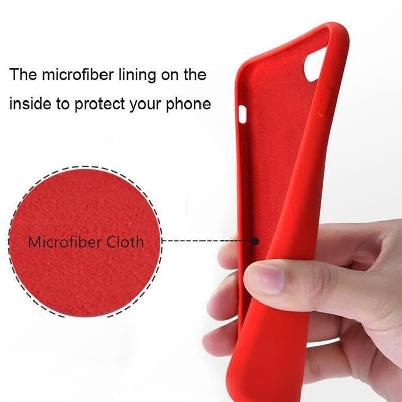Silicone Case For Apple iPhone